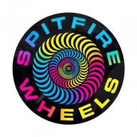 Spitfire Wheels Multi-Swirl Classic Sticker - 5.5" Assorted Colors