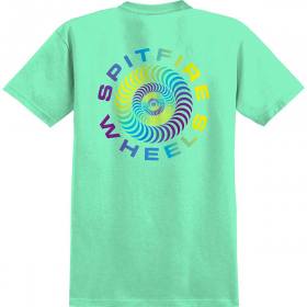 Spitfire Wheels Multiswirl Classic '87 T-shirt - Mint Green