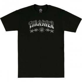 Thrasher Barbed Wire T-Shirt - Black