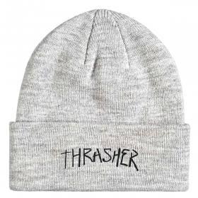 Thrasher Sketch Cuff Beanie - Grey