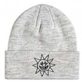 Thrasher Sketch Cuff Beanie - Grey