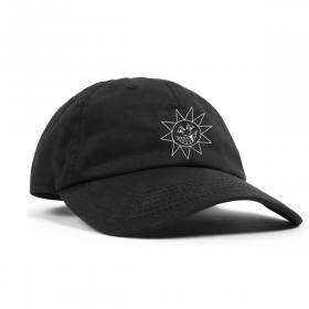 Thrasher Sketch Old Timer Strapback Hat - Black