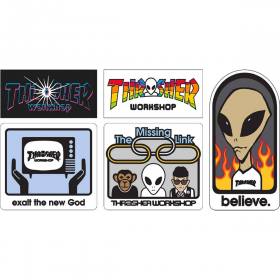 Thrasher X AWS 5 Sticker Pack