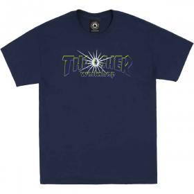 Thrasher X AWS Nova T-Shirt - Navy