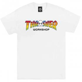 Thrasher X AWS Spectrum T-Shirt - White