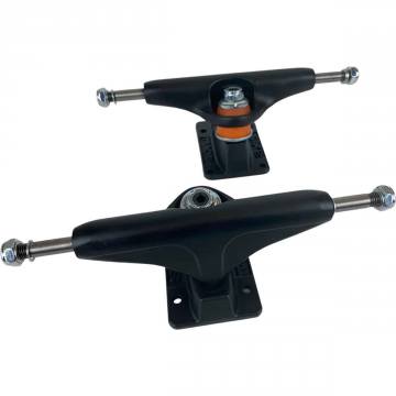 Tracker 139mm Axis Skateboard Trucks - Silver 8
