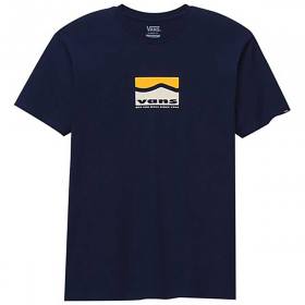 Vans Center Sidestripe T-Shirt - Navy