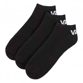 Vans Classic Low Socks 3-Pack - Black Size 9.5-13