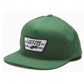 Vans Full Patch Snapback Hat - Eden Green