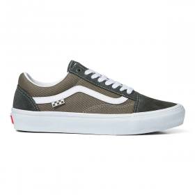 Vans Skate Old Skool Shoes - Twill Grape Leaf