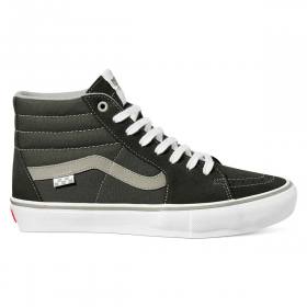 Vans Skate Sk8-Hi Shoes - Dark Grey/White