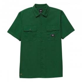 Vans Smith Short Sleeve Button Up Shirt - Eden Green