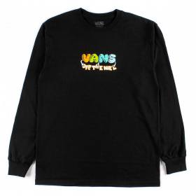 Vans Grab A Bubble Type Long Sleeve T-Shirt - Black