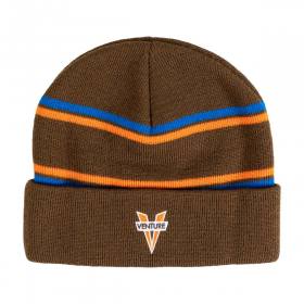 Venture Trucks Heritage Cuff Beanie - Brown/Orange/Blue