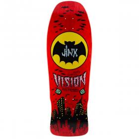 10x30.25 Vision Marty Jimenez Jinx Mini Concave Re-Issue Deck - Red Stain