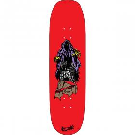 8.5x32.5 Welcome Aaron Goure Castle On Moontrimmer 2.0 Deck - Red