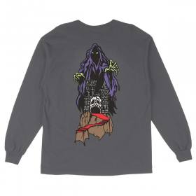 Welcome Castle Long Sleeve T-Shirt - Charcoal
