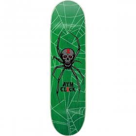 7.25x29.6 ATM Click Spider Mini Deck - Green Stain
