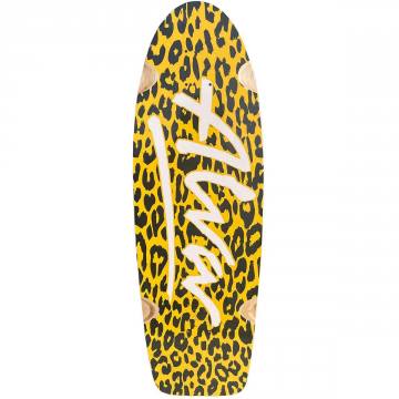 9.25x30 Alva 1979 Lost Model Leopard Re-Issue Deck - Classic Yellow-  Pre-Gripped