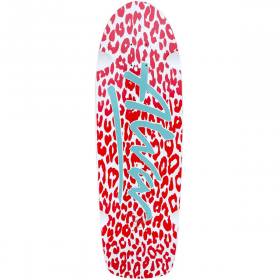 10x33 Alva Leopard Re-Issue Deck - White/Blue Logo