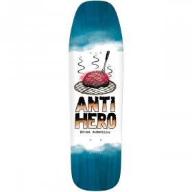9.25x32.68 Antihero Brian Anderson Toasted Shaped Deck - Blue Stain