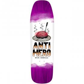 9.25x32.68 Antihero Brian Anderson Toasted Shaped Deck - Purple Stain