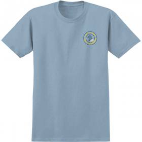Antihero Pigeon Round T-Shirt - Light Blue/Multi