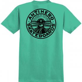 Antihero Stay Ready T-Shirt - Jade Dome/Black