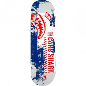 9x32.62 Black Label Jason Adams Crusty Curb Shark Custom Deck
