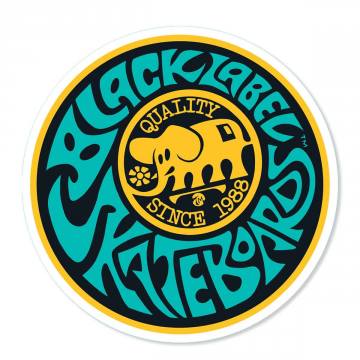 Black Label Skateboards Quality Sticker 3