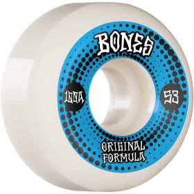 53mm 100a Bones 100s V5 SideCut Originals Wheels - White/Blue