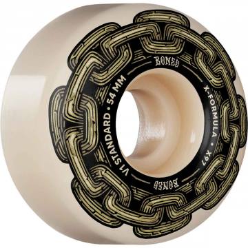 Bones X-Formula V5 Side-Cut Head Rush Skateboard Wheels - White