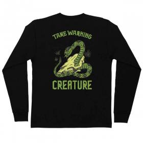 Creature Take Warning Premium Long Sleeve T-Shirt - Eco Black