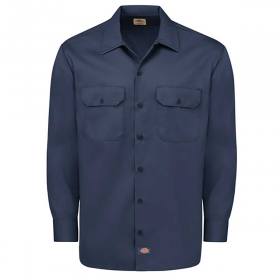 Dickies Long Sleeve Work Shirt - Dark Navy