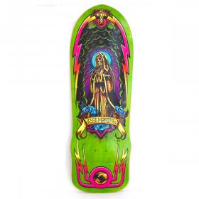 10x30.25 Dogtown Jesse Martinez Guadalupe Handshake 1987 Re-Issue Deck - Dark Green Stain