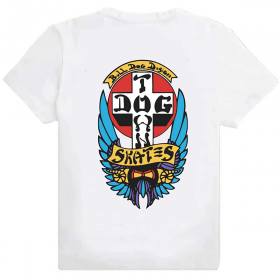 Dogtown OG Bull Dog 70s T-Shirt - White