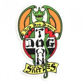 Dogtown OG Red Dog 70s Sticker - 2"