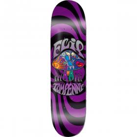 8.1x31.5 Flip Tom Penny Love Shroom Deck - Purple