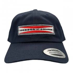 G&S Embroidered Original Bar Logo Strapback Hat - Navy Blue