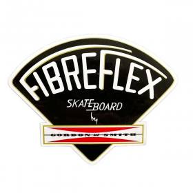 G&S FibreFlex Large Sticker - Black 4.5" x 3.5"