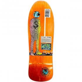 10x32.25 G&S 1989 Street Chomp I C90 Concave Re-Issue Deck - Orange Stain