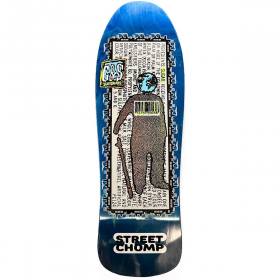 10x32.25 G&S 1990 Street Chomp II C90 Concave Re-Issue Deck - Blue Stain
