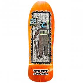 10x32.25 G&S 1990 Street Chomp II C90 Concave Re-Issue Deck - Orange Stain