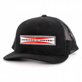 G&S Embroidered Original Logo Mesh Trucker Hat - Black