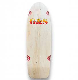 10x31.5 G&S Proline 500 Re-Issue Deck - Blended Logo/Red Wheel Wells Pre-Gripped