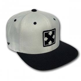 H-Street Mark Logo Snapback Hat - Natural/Black
