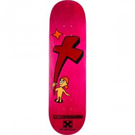 8.3x31.8 H-Street T-Mag Kid'N'Cross Pop Deck - Pink Stain