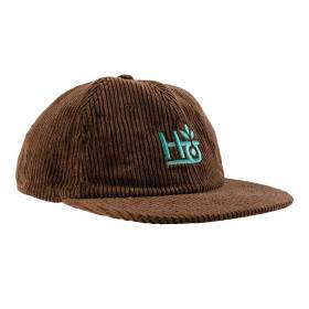 Habitat Pod Corduroy Strapback Hat - Brown/Teal
