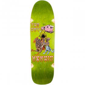 8.88x32 Heroin Tony Day Die Tonight Shaped Deck - Green Stain