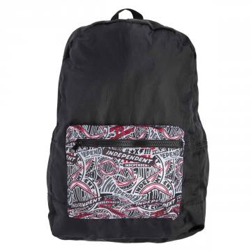 Zaino Black Repeat Logo Backpack